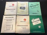 Lot of Hallicrafters User Manuals