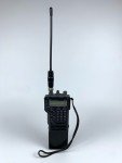 Standard C528A Twin Band Ham Radio Transceiver Black Vintage Japan PARTS READ