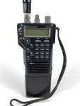 Standard C528A Twin Band Ham Radio Transceiver Black Vintage Japan PARTS READ