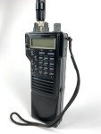 Standard C528A Twin Band Ham Radio Transceiver Black Vintage Japan PARTS READ