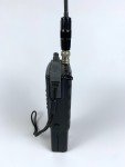 Standard C528A Twin Band Ham Radio Transceiver Black Vintage Japan PARTS READ