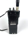 Standard C528A Twin Band Ham Radio Transceiver Black Vintage Japan PARTS READ