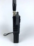 Standard C528A Twin Band Ham Radio Transceiver Black Vintage Japan PARTS READ