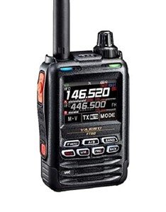 YAESU Yaesu FT-5DR C4FM/FM 144/430MHz Dual Band 5W Digital Transceiver with Touch Screen Display Black