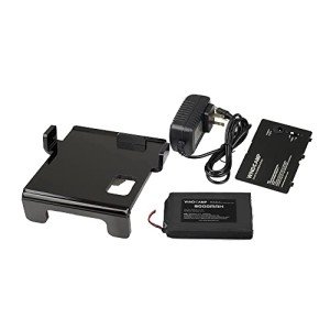 WINDCAMP FT-818 3000mah Polymer Lithium Battery Charger Battery Cover w/Stand for Yaesu Ft-818 FT-817 Black