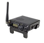 WINDCAMP FT-818 3000mah Polymer Lithium Battery Charger Battery Cover w/Stand for Yaesu Ft-818 FT-817 Black