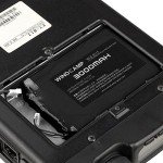 WINDCAMP FT-818 3000mah Polymer Lithium Battery Charger Battery Cover w/Stand for Yaesu Ft-818 FT-817 Black