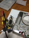 MILITARY MULTIMETER TS-505D/U VINTAGE TESTER FOR COLLECTORS VERY NICE CONDITION.