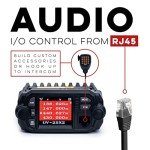 BTECH UV-25X2 (Second Gen.) Mini Mobile 25 Watt Dual Band Base, Mobile Radio: VHF, UHF Amateur (Ham)