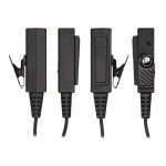 Bommeow 10 Pack BCT22-M1 Earpiece w/Mic Compatible with Motorola CP200D CP100D R2 DEP450 BPR40D CP200 CP185 BPR40 Yaesu FT-65 FT-25 FT-4X/V XiR P3688