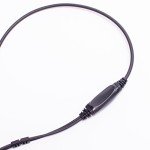 Bommeow 10 Pack BCT22-M1 Earpiece w/Mic Compatible with Motorola CP200D CP100D R2 DEP450 BPR40D CP200 CP185 BPR40 Yaesu FT-65 FT-25 FT-4X/V XiR P3688