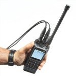 Sporty's PJ2+ COM Aviation Handheld Radio with Easy-to-Read Oversized Screen