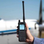 Sporty's PJ2+ COM Aviation Handheld Radio with Easy-to-Read Oversized Screen