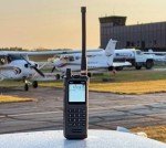 Sporty's PJ2+ COM Aviation Handheld Radio with Easy-to-Read Oversized Screen