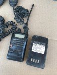 2 Yaesu Vertex Standard VX10 FM Transceiver UHF Japan With My-34 Microphones