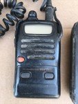 2 Yaesu Vertex Standard VX10 FM Transceiver UHF Japan With My-34 Microphones