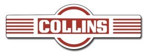 Collins Vintage Radio 5.5" x 1.8" Sticker