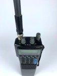 Alinco DJ-560 Twin Band Transceiver Ham Radio HT Black Vintage Japan Untested.