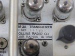 Collins KWM-2A WE Vintage Ham Radio Transceiver (SN 12104, for parts or repair)