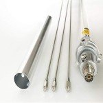 signalplus VHF uhf walkie Talkie Antenna for Car radioantenna-29.6mhz/50.5mhz/144mhz/430Mhz Quad-Band Antenna CR-8900 for TYT TH-9800 Yaesu FT-8900R 125cm with SL16 PL-259
