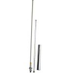 signalplus VHF uhf walkie Talkie Antenna for Car radioantenna-29.6mhz/50.5mhz/144mhz/430Mhz Quad-Band Antenna CR-8900 for TYT TH-9800 Yaesu FT-8900R 125cm with SL16 PL-259