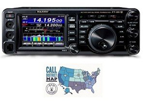 Bundle - 2 Items: Includes Yaesu FT-991A HF/VHF/UHF All-Mode Transceiver and Ham Guides TM Quick Reference Card!!