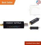 High-Performance V5 RTL-SDR: 0.5PPM TCXO, SMA Input, for Ultimate Signal Clarity
