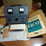 EICO 1060-S LOW RIPPLE BATTERY ELIMINATOR & CHARGER BATTERY VINTAGE FOR COLLECTO