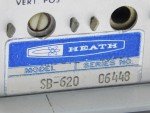 Heathkit SB-620 Collins Ham Radio Station Monitor (outstanding cosmetics)
