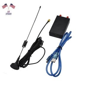 Software Defined Radio Tuner Receiver 100KHz-1.7GHz UV HF RTL SDR USB& Cable a