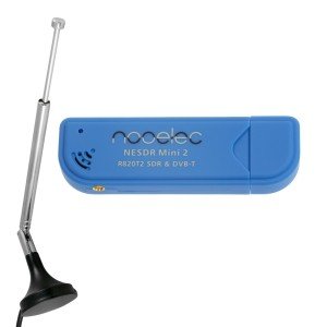 Nooelec NESDR Mini 2 USB DVB-T & RTL-SDR Receiver, RTL2832U & R820T2 Tuner, MCX