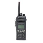 ICOM IC-F4161TS, UHF, 512 CH, Charger, Battery, Programming USB Cable
