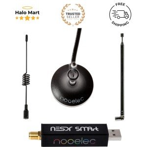 Versatile Software Defined Radio: NESDR v5 Bundle with SMA Input & Antennas