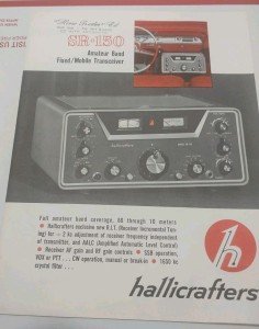 Hallicrafters SR-150 Receiver Original Advertising ( 1962 )