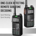 Radtel RT-4D DMR Radio 1024 Channels Walkie Talkie, Dual Band Dual Mode Analog/Digital Two Way Radio, Dual Time Slot Tier 1+2, Ham Radio UHF VHF Spectrum