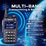 RT-890 Ham Radio 999 Channels Full Band Long Range Handheld Walkie Talkie AM Air