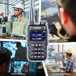 RT-890 Ham Radio 999 Channels Full Band Long Range Handheld Walkie Talkie AM Air