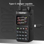 8W Full Band Ham Radio Walkie Talkie 256CH Air Band 2-Way Radio Station Aviation