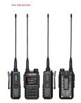 8W Full Band Ham Radio Walkie Talkie 256CH Air Band 2-Way Radio Station Aviation