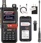Radtel RT-470X Multi-Band Ham Radio 256CH Aviation Air Band Standard 