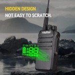 Radtel RT-493 GMRS Radio 10W IP67 Waterproof Handheld, 199 CH Long Range Two Way Radio for Adults, GMRS Repeater Capable, UHF Scanning & Receiving, 2800mAh Type-C Charging (2 Pack)