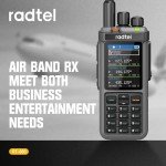 Radtel RT-880 10W Ham Radio Long Range HF CB SSB Receiver Walkie Talkie Portable 2 Way Radio 1024 Channels with Cross-Band Repeater, 2.4 Inch Color Display,with Short Wave Antenna Set