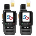 LUOTWO G3210 National Intercom Walkie Talkie Support WiFi Bluetooth Long Range Radio IP67 Waterproof Type-C Rechargeable Handheld GPS Transceiver
