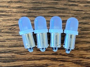 Hallicrafters SX-96 SX-100 SX-104 LED Lamp Set for Front Panel Lights