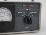 Collins 302C-3 Vintage Ham Radio SWR Wattmeter Meter (works well)