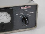 Collins 302C-3 Vintage Ham Radio SWR Wattmeter Meter (works well)