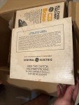 GE 3-5801 Mobile CB Radio Transceiver Vintage, 40 Channel, Two-Way, Compact