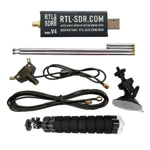 V4 R828D RTL2832U 1PPM TCXO HF Bias Tee SMA Software Defined Radio With Dipole