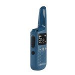 Motorola Solutions, Portable FRS, T383, Talkabout, Two-Way Radios, Rechargeable, W/ Charging Dock, 22 Channel, 25 Mile, Blue, 2 Pack