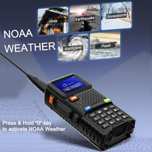 BAOFENG 5RM Handheld Multi-Band Amateur Radio Transceiver